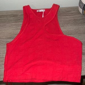 Zara Asymmetrical Crop Top ❤️